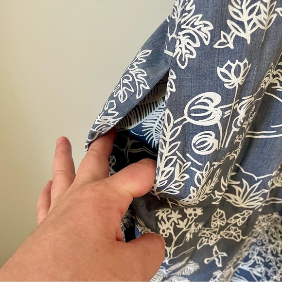 Vintage 60's Ruth Clarage Handprinted Tropical Safari Printed Romper Size Large - Picture 4 of 6